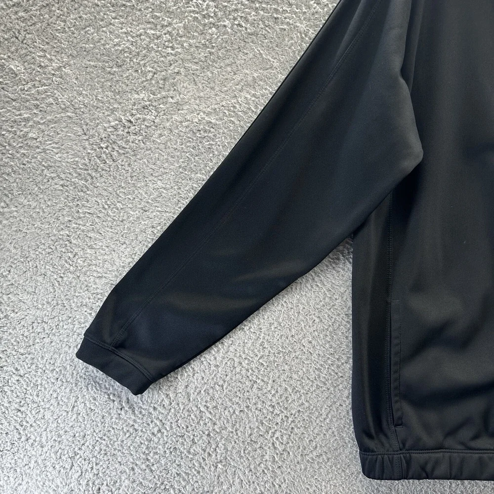 Nike Golf Track Jacket Men's Size Small Black Full Zip Therma-Fit Jacket Size S